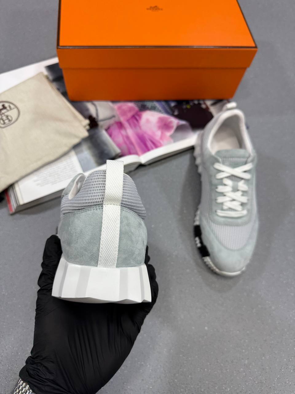 Hermès Bouncing Sneakers New Fashion Sports Shoes Mens in Multiple Colors Best Sale UK Reps AAA Quality