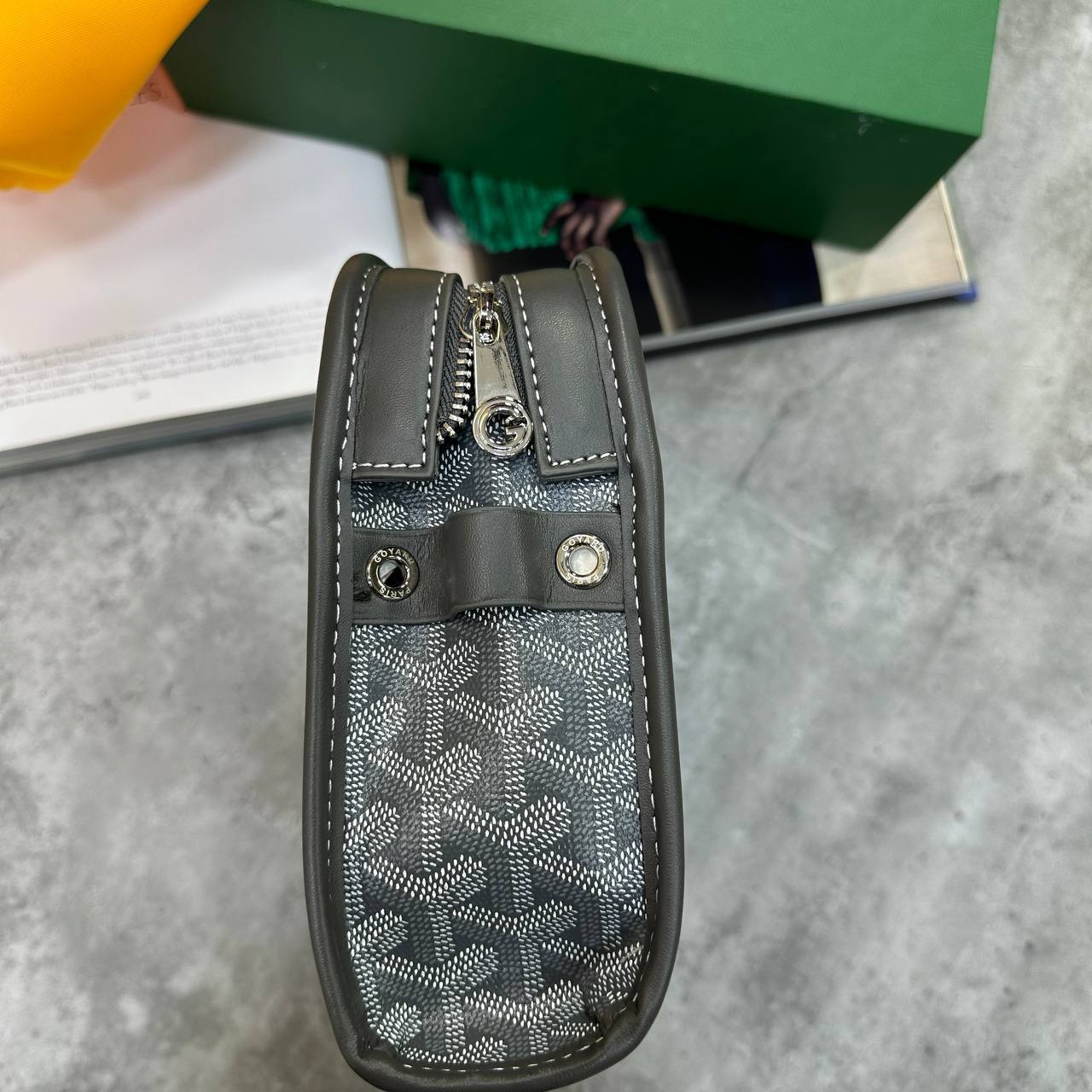 Goyard Jouvence Toiletry Pouch in Canvas Womens Bag in Multiple Colors Best Sale UK Reps AAA Quality