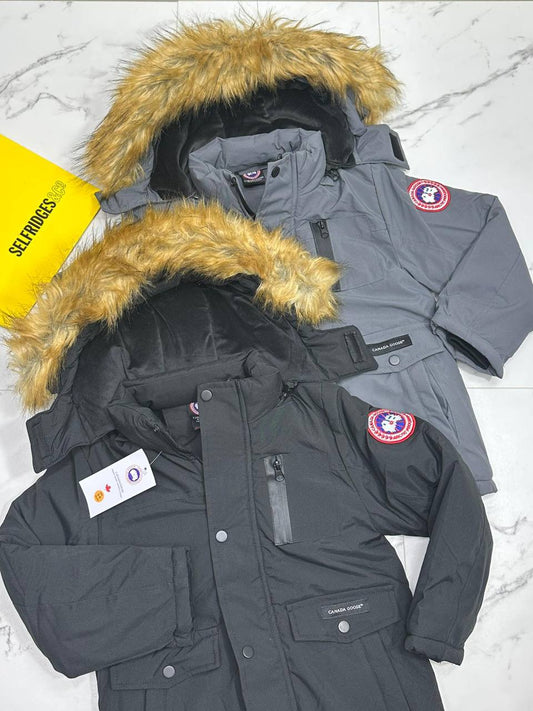 Canada Goose Expedition Parka Heritage Jacket Kids in 2 Colors Best Sale UK Reps AAA Quality