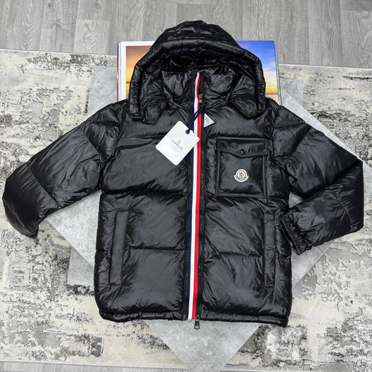 Moncler Montbeliard Down Jacket Mens in Black Color Best Sale UK Reps AAA Quality