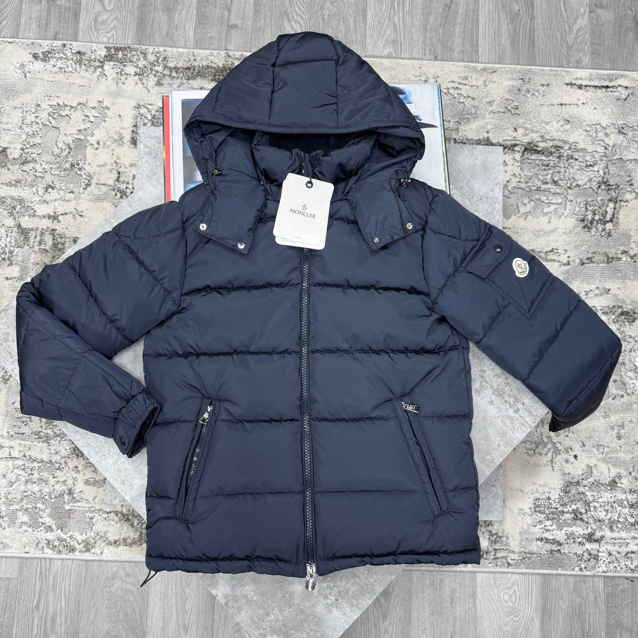 Moncler Maya Regular Fit Nylon Technique Down Jackets Mens in Multiple Colors Best Sale UK Reps AAA Quality