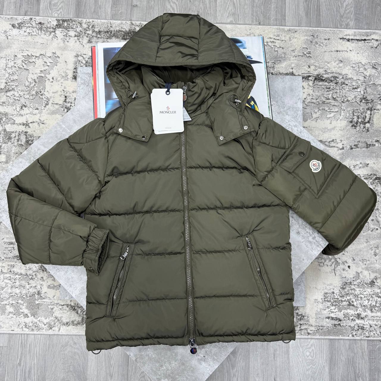 Moncler Maya Regular Fit Nylon Technique Down Jackets Mens in Multiple Colors Best Sale UK Reps AAA Quality