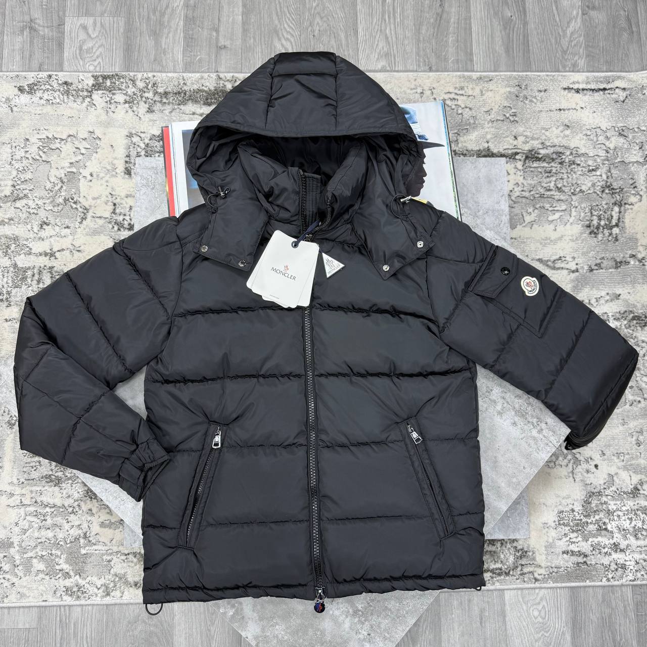 Moncler Maya Regular Fit Nylon Technique Down Jackets Mens in Multiple Colors Best Sale UK Reps AAA Quality