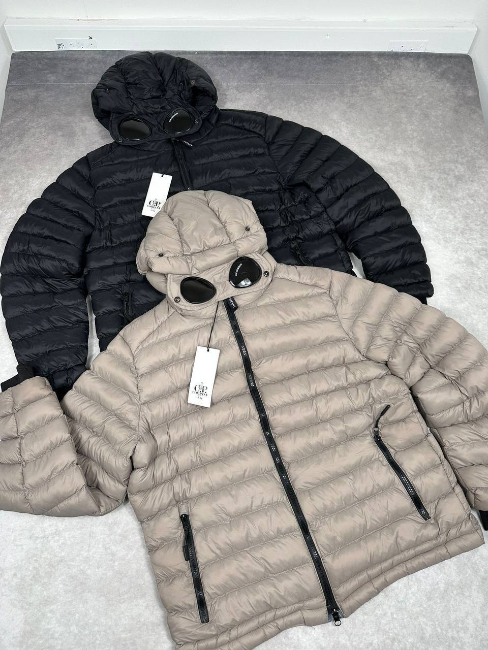 CP Company D.D. Shell Goggle Down Jackets Mens in 2 Colors Best Sale UK Reps AAA Quality