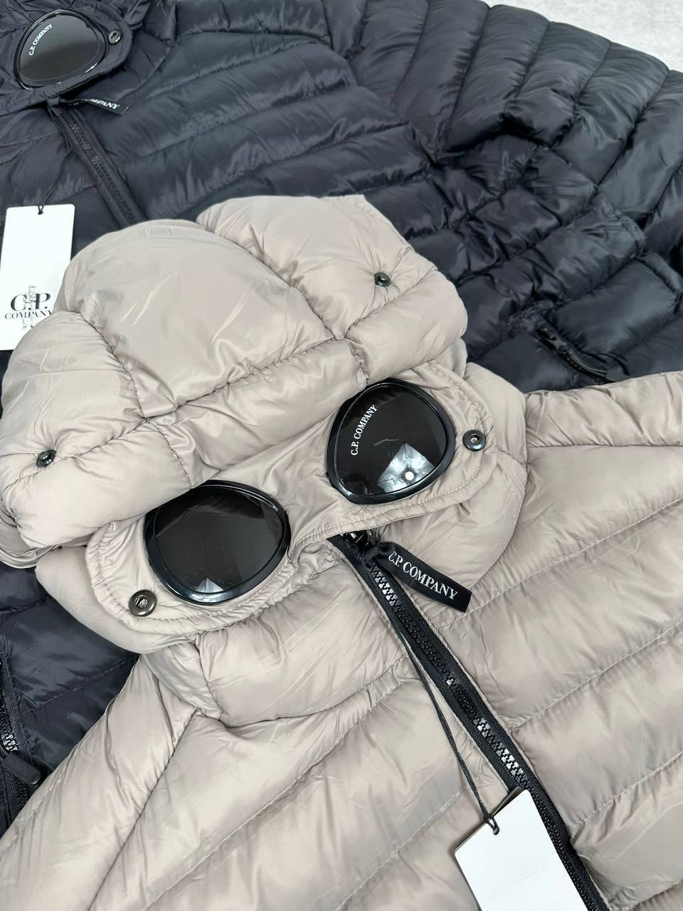 CP Company D.D. Shell Goggle Down Jackets Mens in 2 Colors Best Sale UK Reps AAA Quality