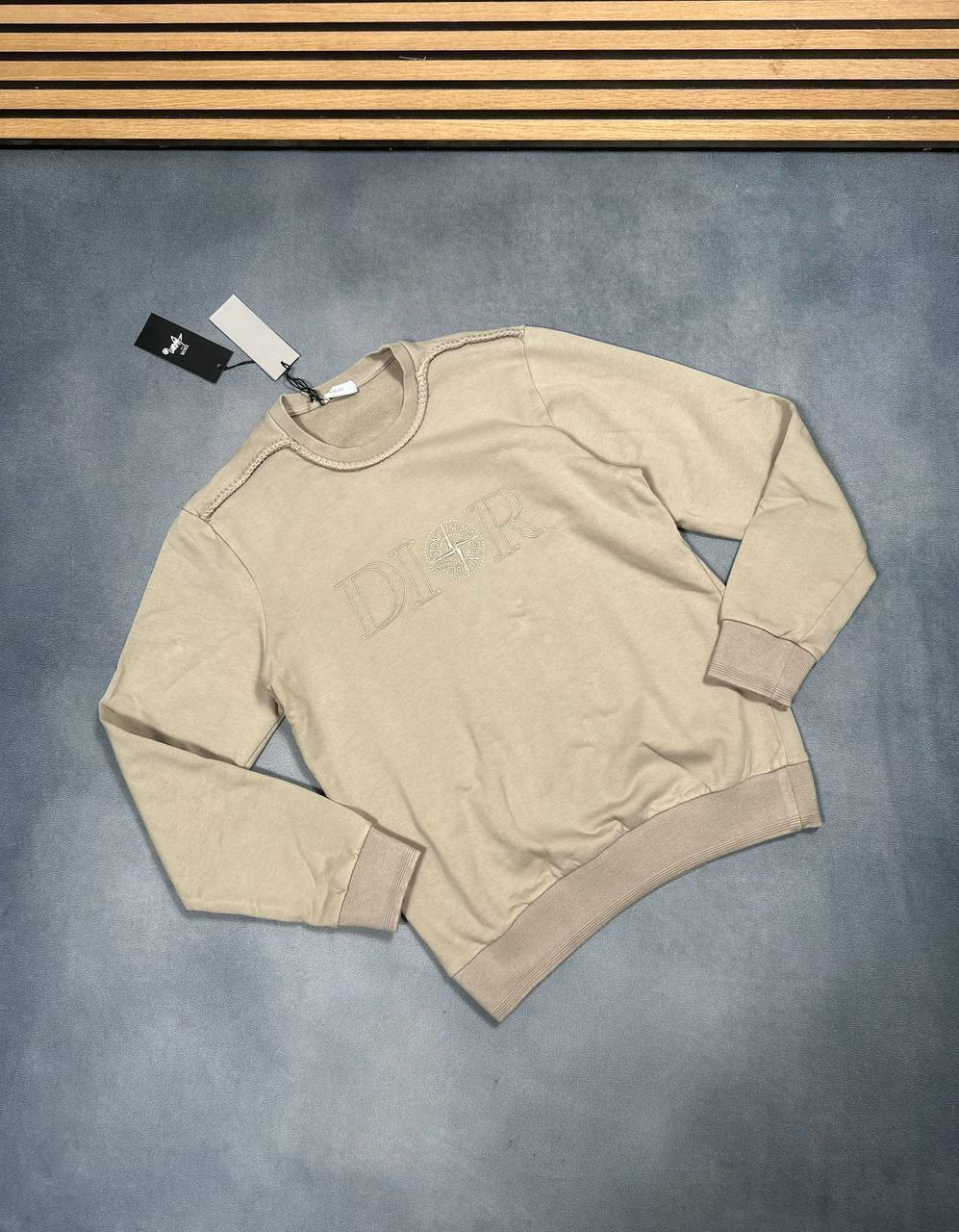 Dior x Stone Island Authentic Christian Dior Black Logo Jumpers Mens UK Reps AAA Quality