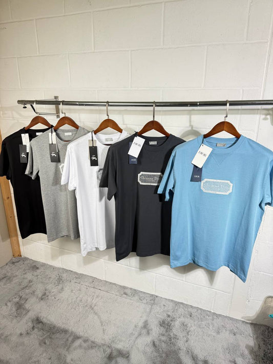 Christian Dior Couture Relaxed-Fit T-Shirts in Multiple Colors Mens Best Sale UK Reps AAA Quality