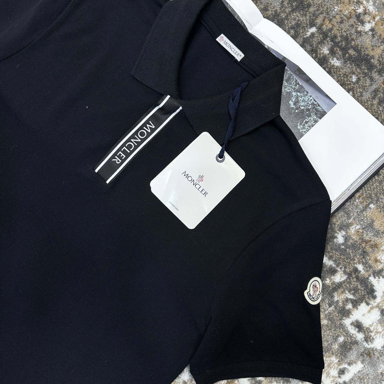 Moncler Logo Motif Summer Sporty Loose  Polo Shirts Mens in Multiple Colors Best Sale UK Reps AAA Quality