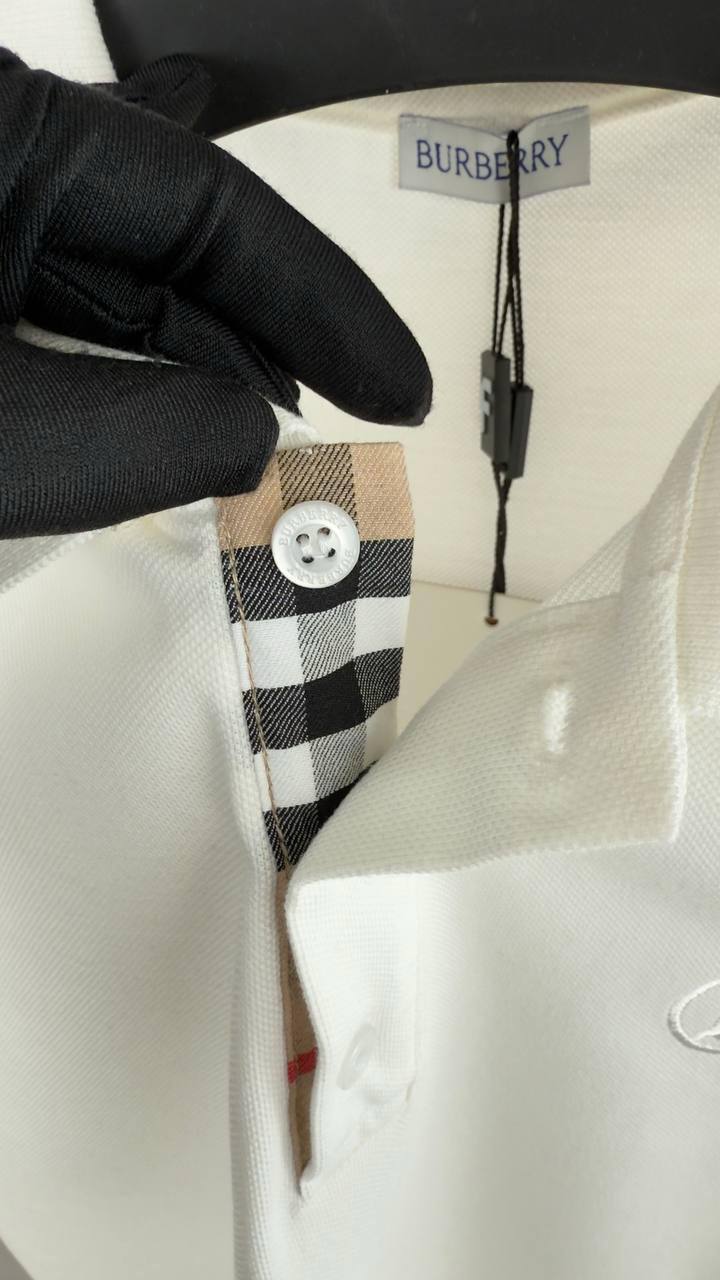 Burberry Monogram Motif Polo Shirt Mens in Multiple Colors Best Sale UK Reps AAA Quality