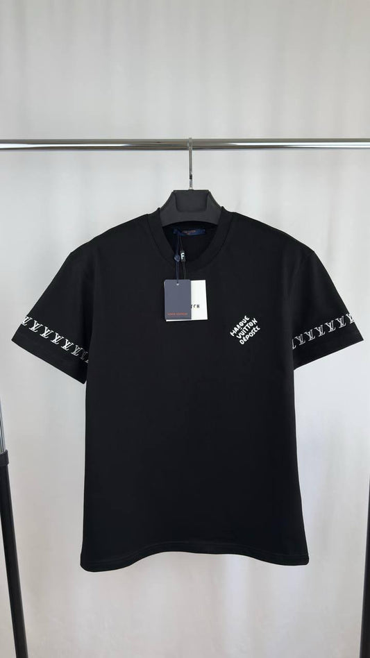 Louis Vuitton Monogram LV Sleeves T-Shirt Mens in 2 Colors Best Sale UK Reps AAA Quality