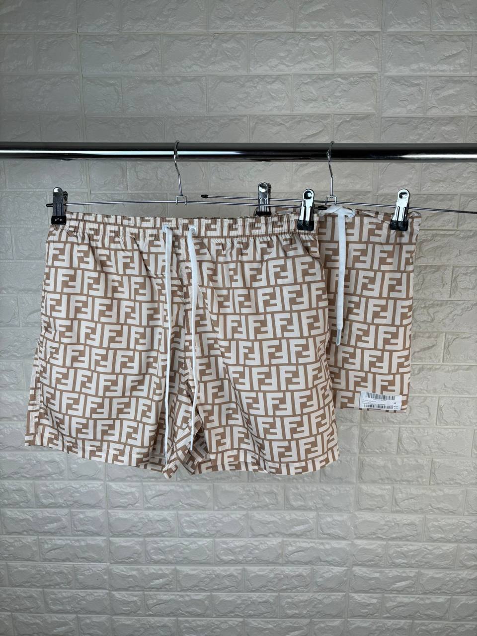 Fendi Fabric Swim Shorts Men's in Multiple Colors Best Sale UK Reps AAA Quality