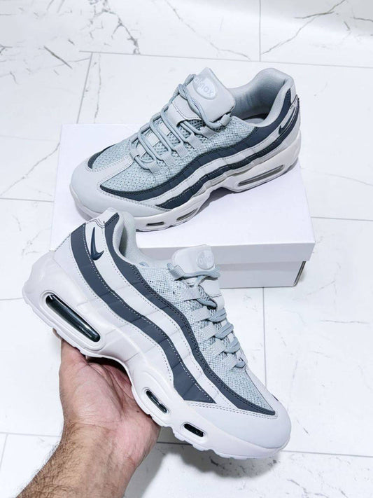 Nike Air Max 95 Wolf Grey Mens Fashion Trainers Best Sale UK Reps AAA Quality