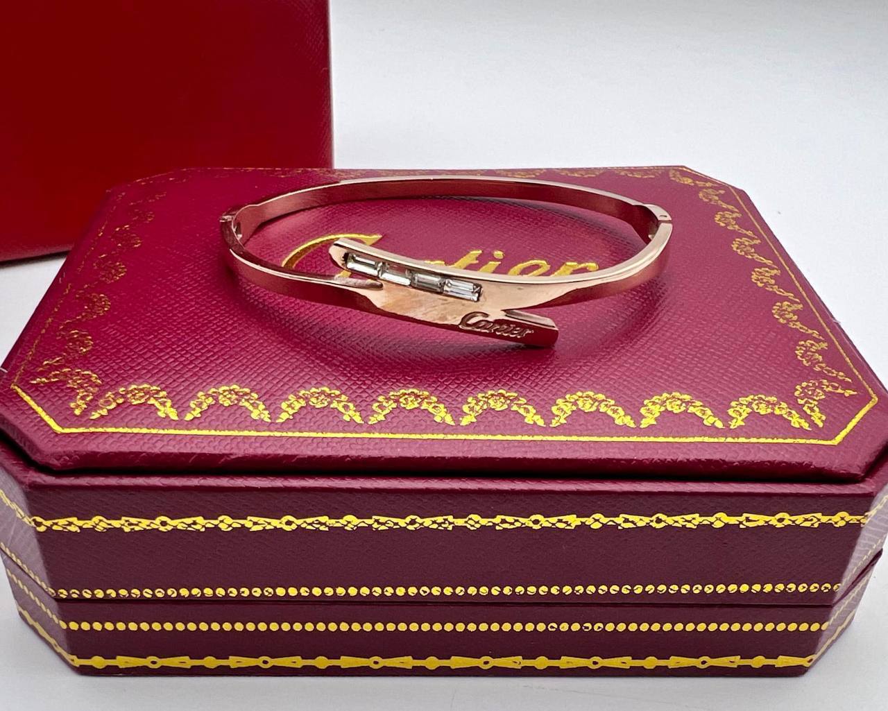 Cartier Rose Gold Fine Jewelry Womens Bracelet UK Reps AAA Quality