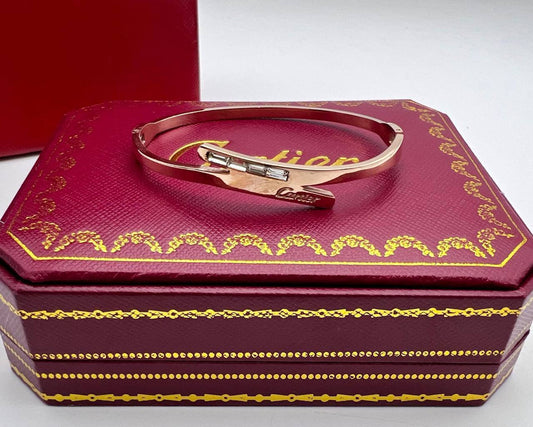 Cartier Rose Gold Fine Jewelry Womens Bracelet UK Reps AAA Quality