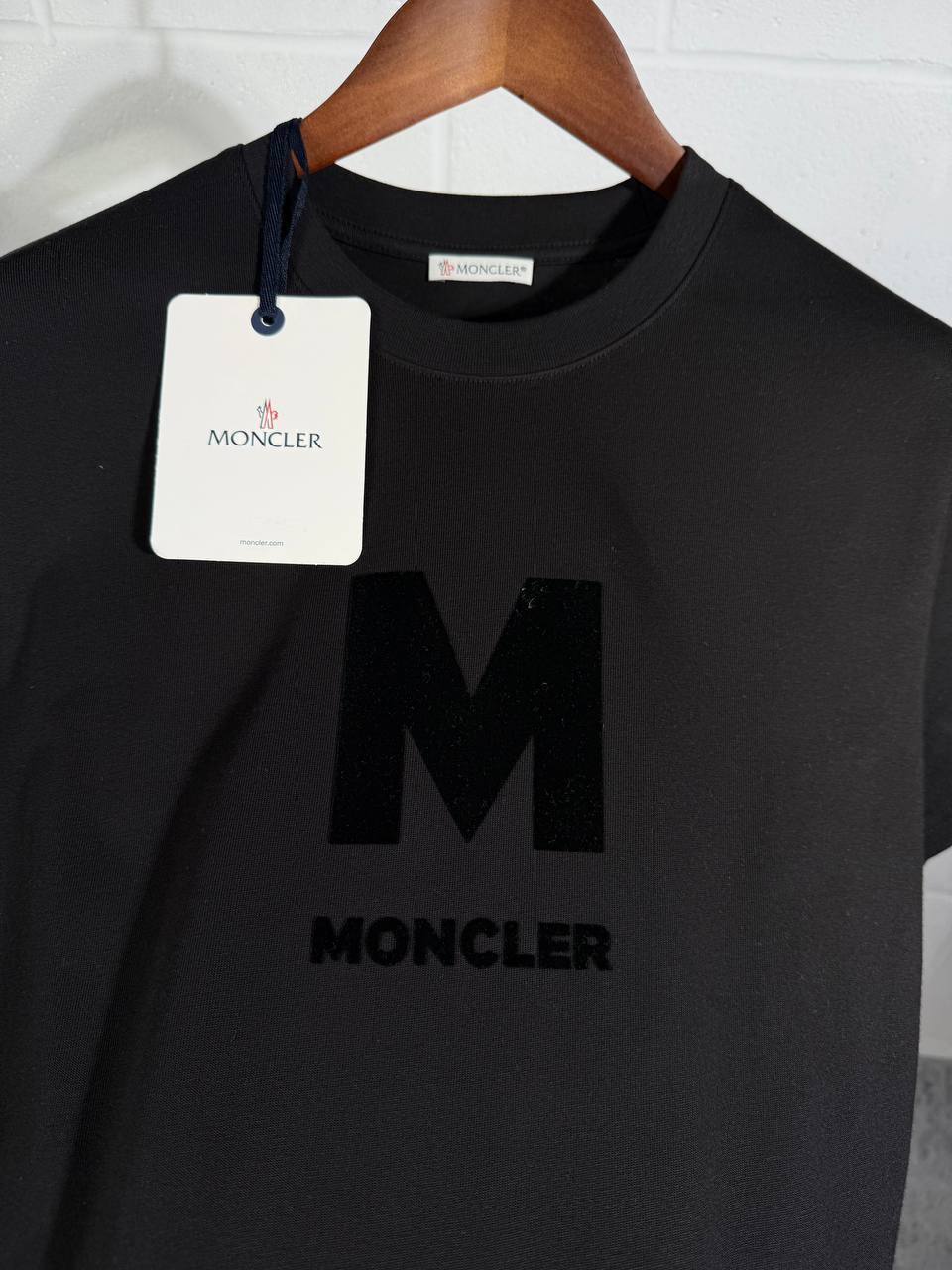 Moncler Men's Printed Logo T-Shirts in 2 Colors UK Reps AAA Quality
