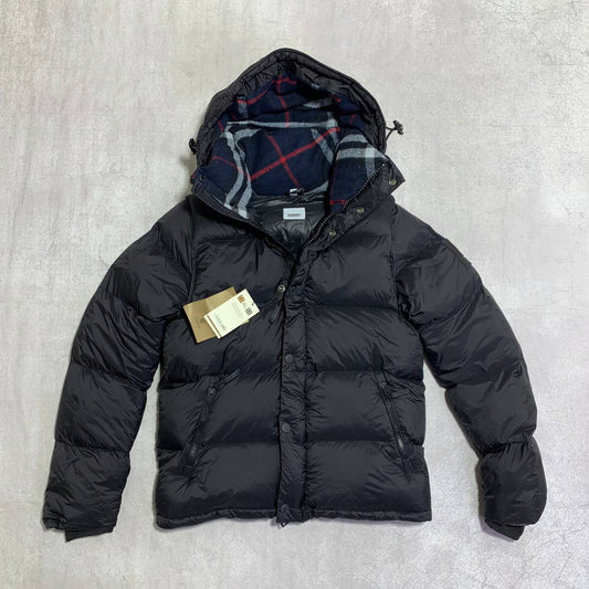 Burberry Halsby Puffer Down Jacket/Gilet in Black Color Mens Best Sale UK Reps AAA Quality