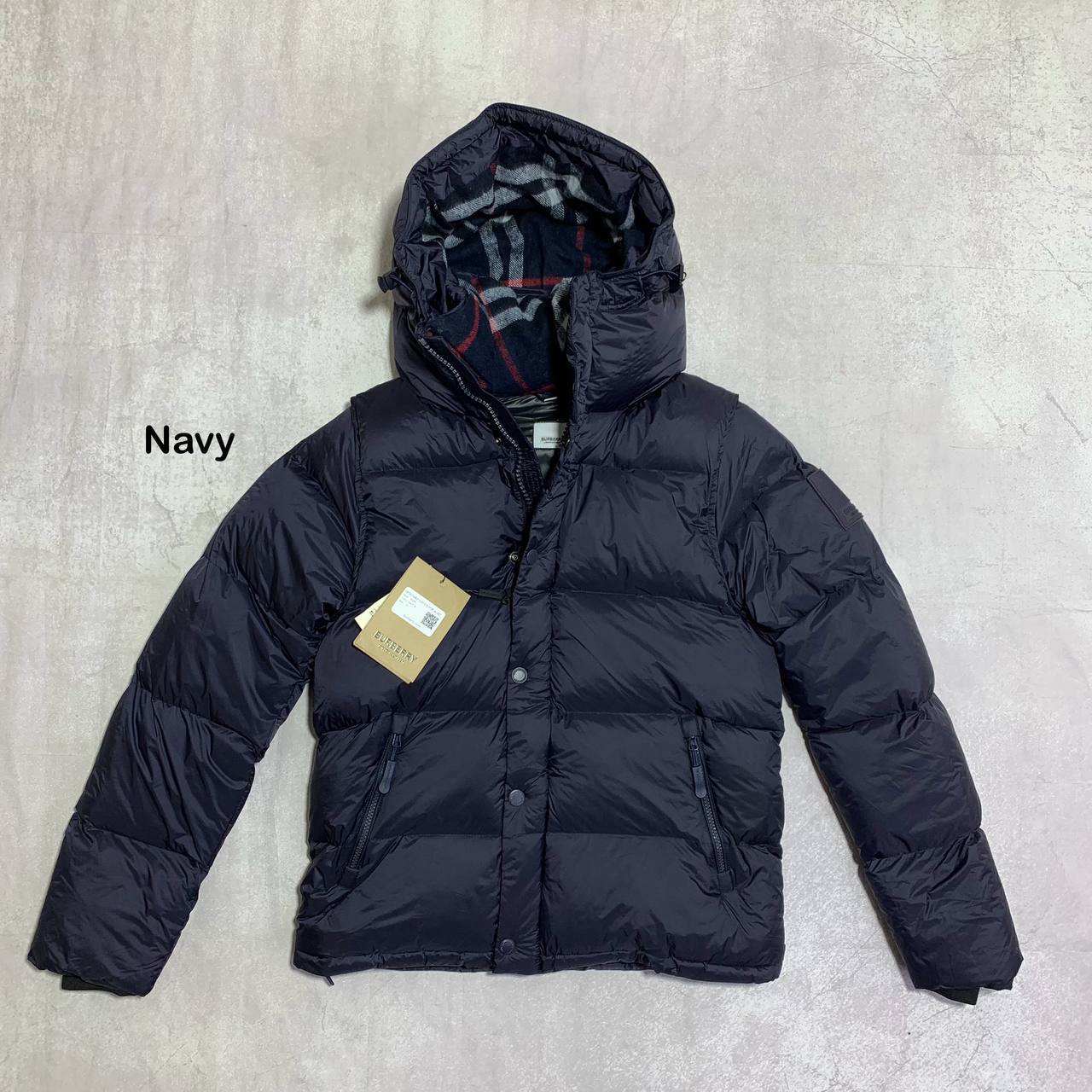 Burberry Halsby Puffer Down Jacket/Gilet in Black Color Mens Best Sale UK Reps AAA Quality