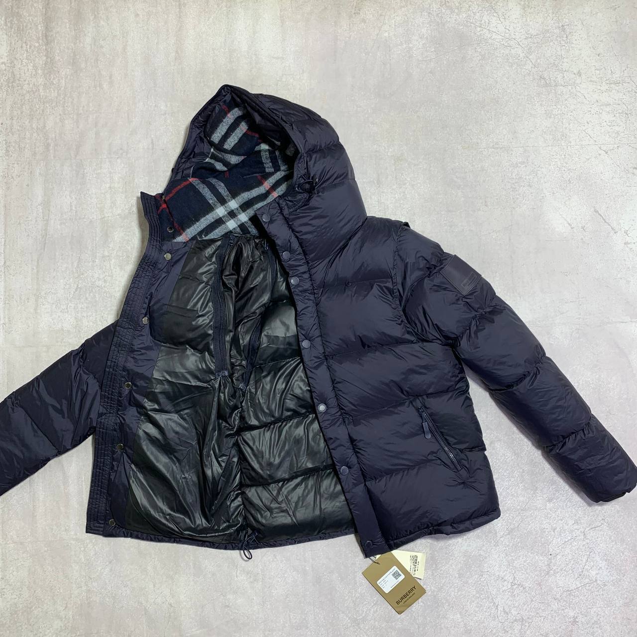 Burberry Halsby Puffer Down Jacket/Gilet in Black Color Mens Best Sale UK Reps AAA Quality