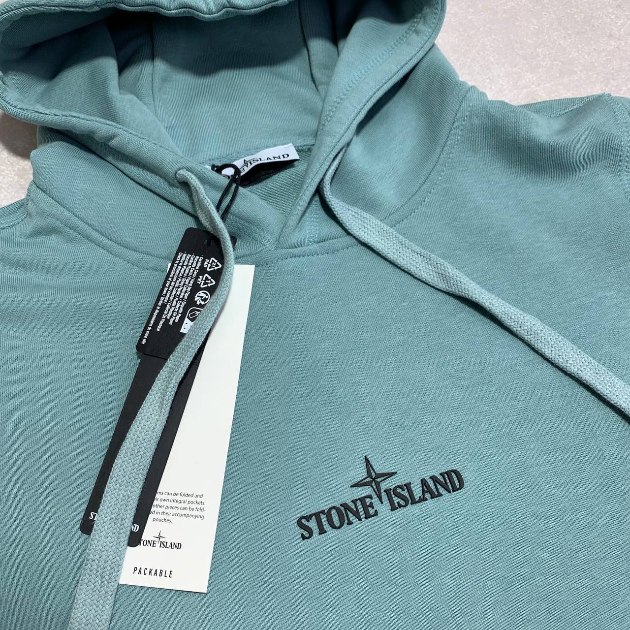 Stone Island On Front Embroidered Logo Mens Hoodie in Multiple Colors Best Sale UK Reps AAA Quality