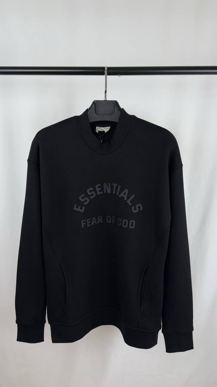 Essentials Fear Of God Crewneck Mens Jumpers in 2 Colors UK Reps AAA Quality