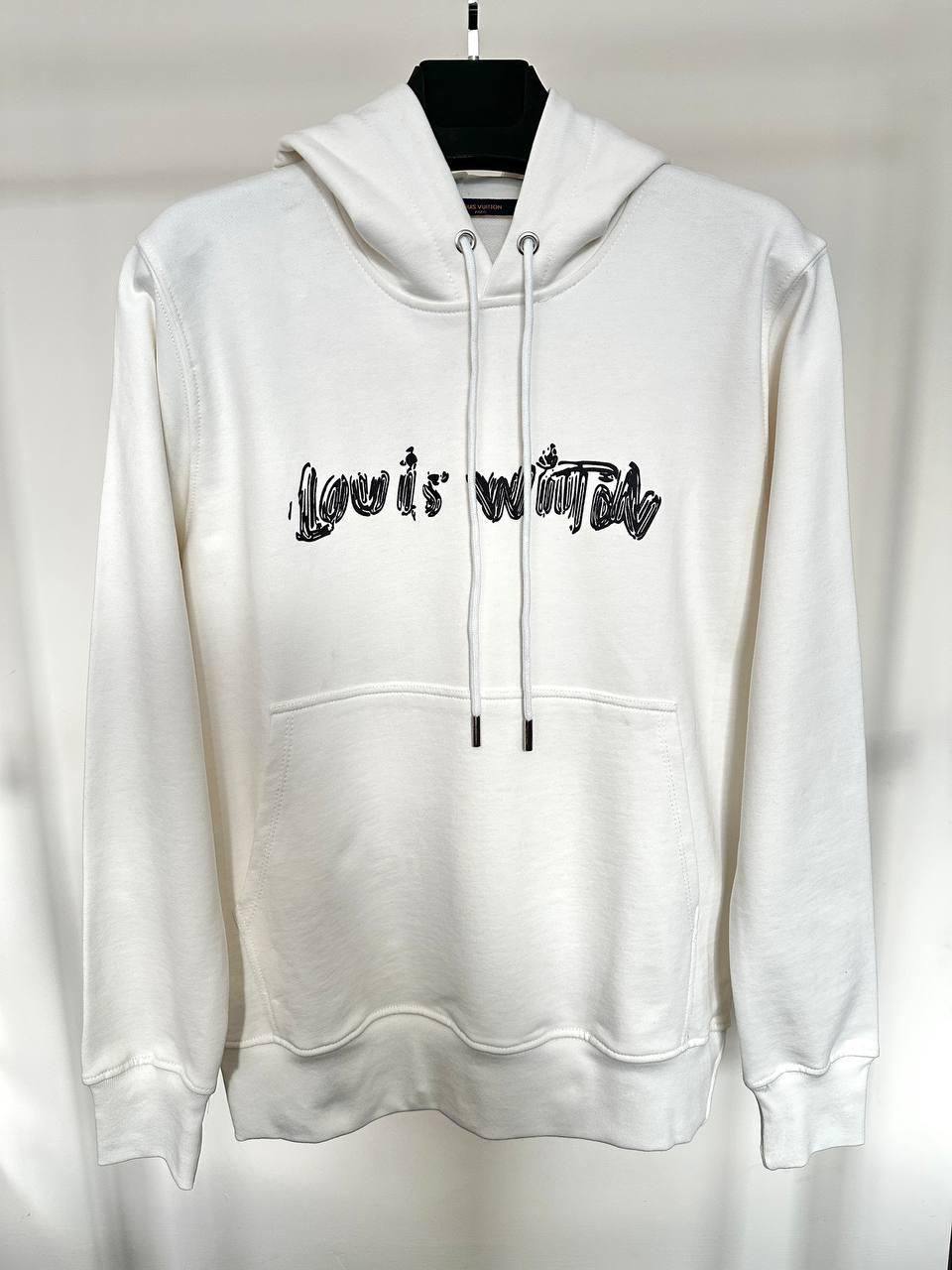 Louis Vuitton LV Graffiti Hoodie Men's in 2 Colors UK Reps AAA Quality