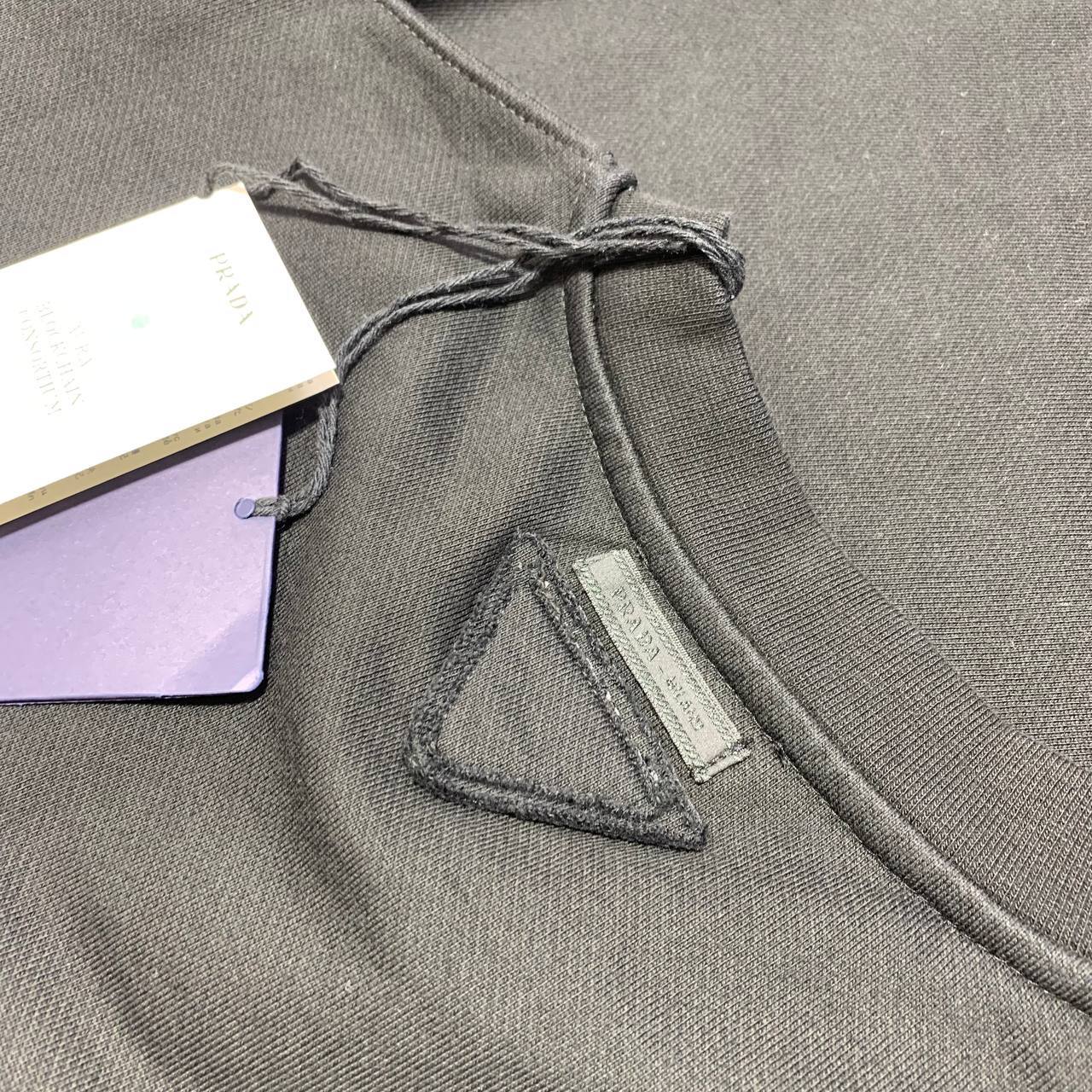 Prada Logo-Embroidered Mens Jumpers in 2 Colors Best Sale UK Reps AAA Quality