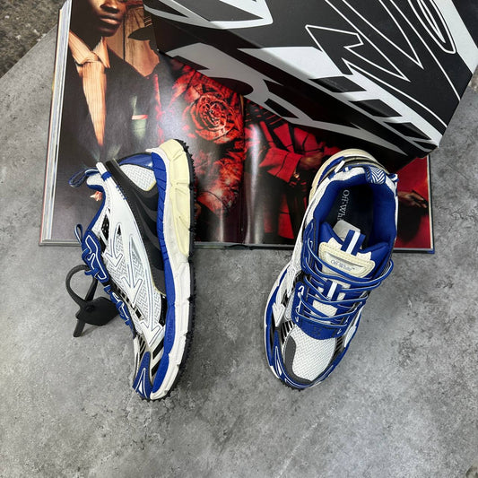 Off-White Men's (BRB) Royal Blue Sneakers UK Reps Superclone Quality
