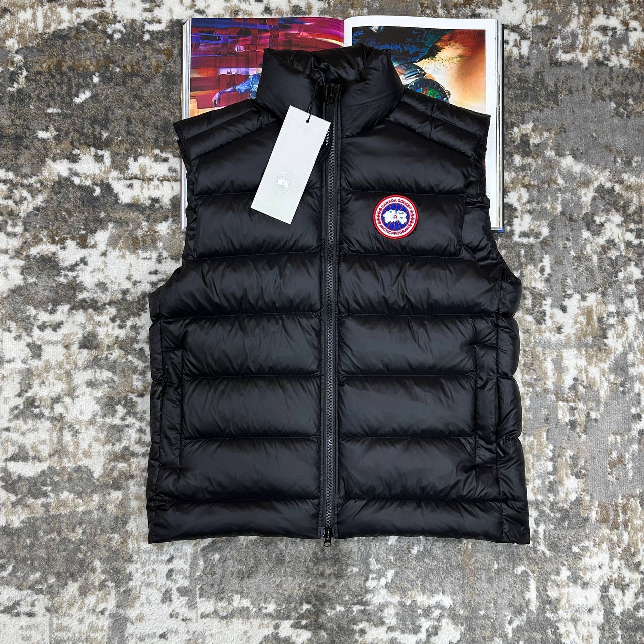 Canada Goose Crofton Down Vest Mens Gilet in Multiple Colors UK Reps AAA Quality
