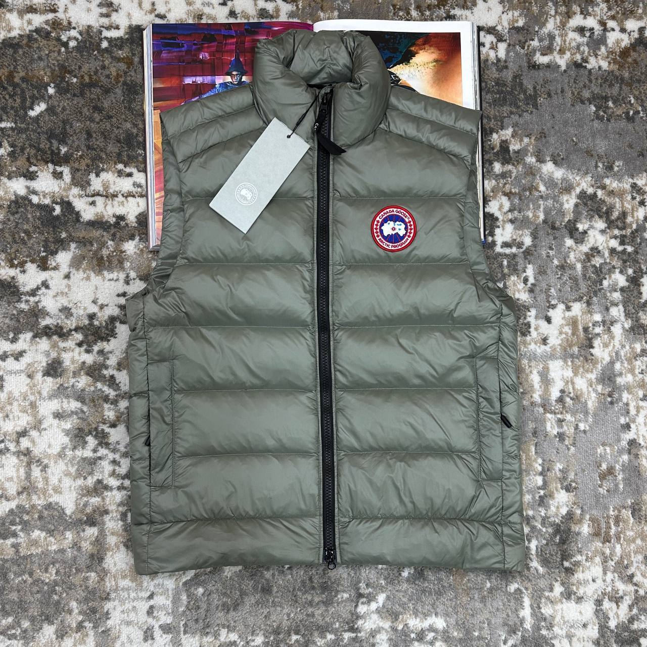 Canada Goose Crofton Down Vest Mens Gilet in Multiple Colors UK Reps AAA Quality