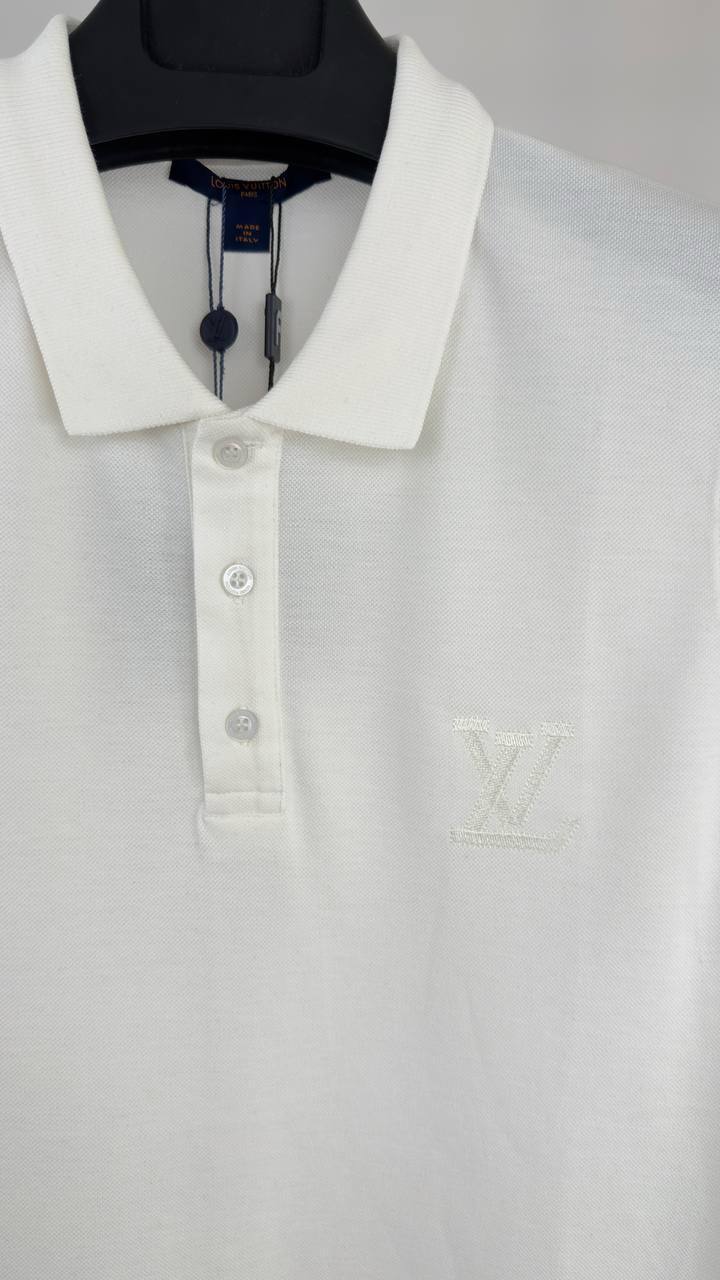 Louis Vuitton Embroidered Polo Shirts for Mens in Multiple Colors UK Reps AAA Quality
