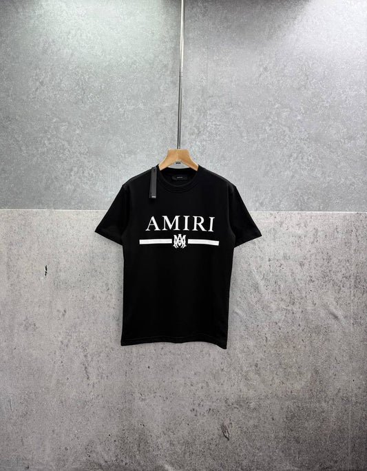 Amiri M.A Logo Print T-Shirts Mens in 2 Colors Best Sale UK Reps AAA Quality