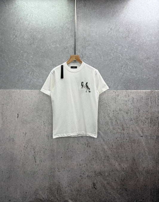 Amiri 'Angel' T-Shirts Mens in 2 Colors Best Sale UK Reps AAA Quality
