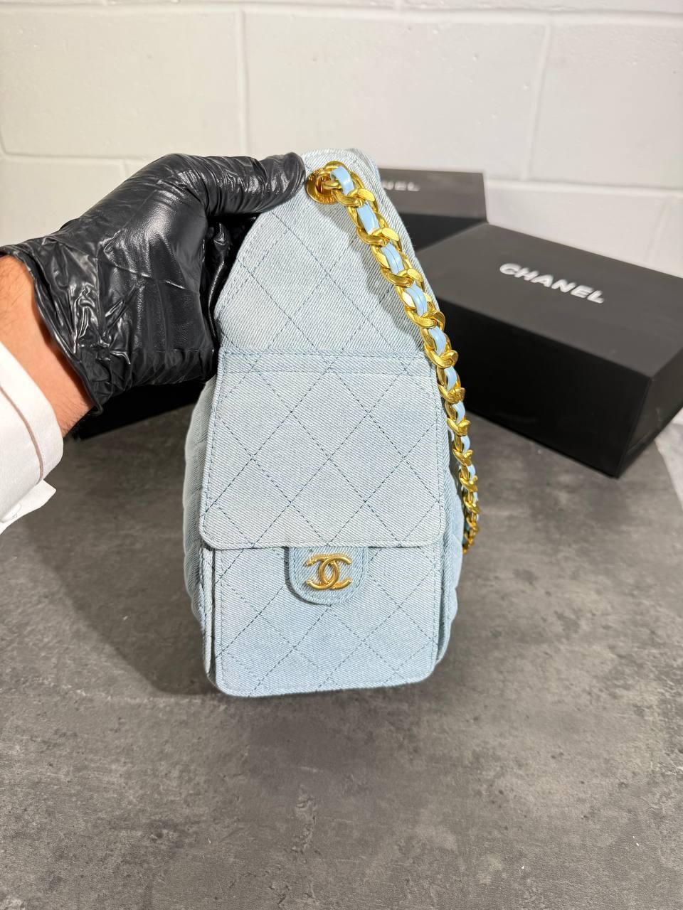 Chanel 25 Small Handbag Caviar Leather Aged Gold Hardware Womens Bag in Multiple Colors UK Reps AAA Quality