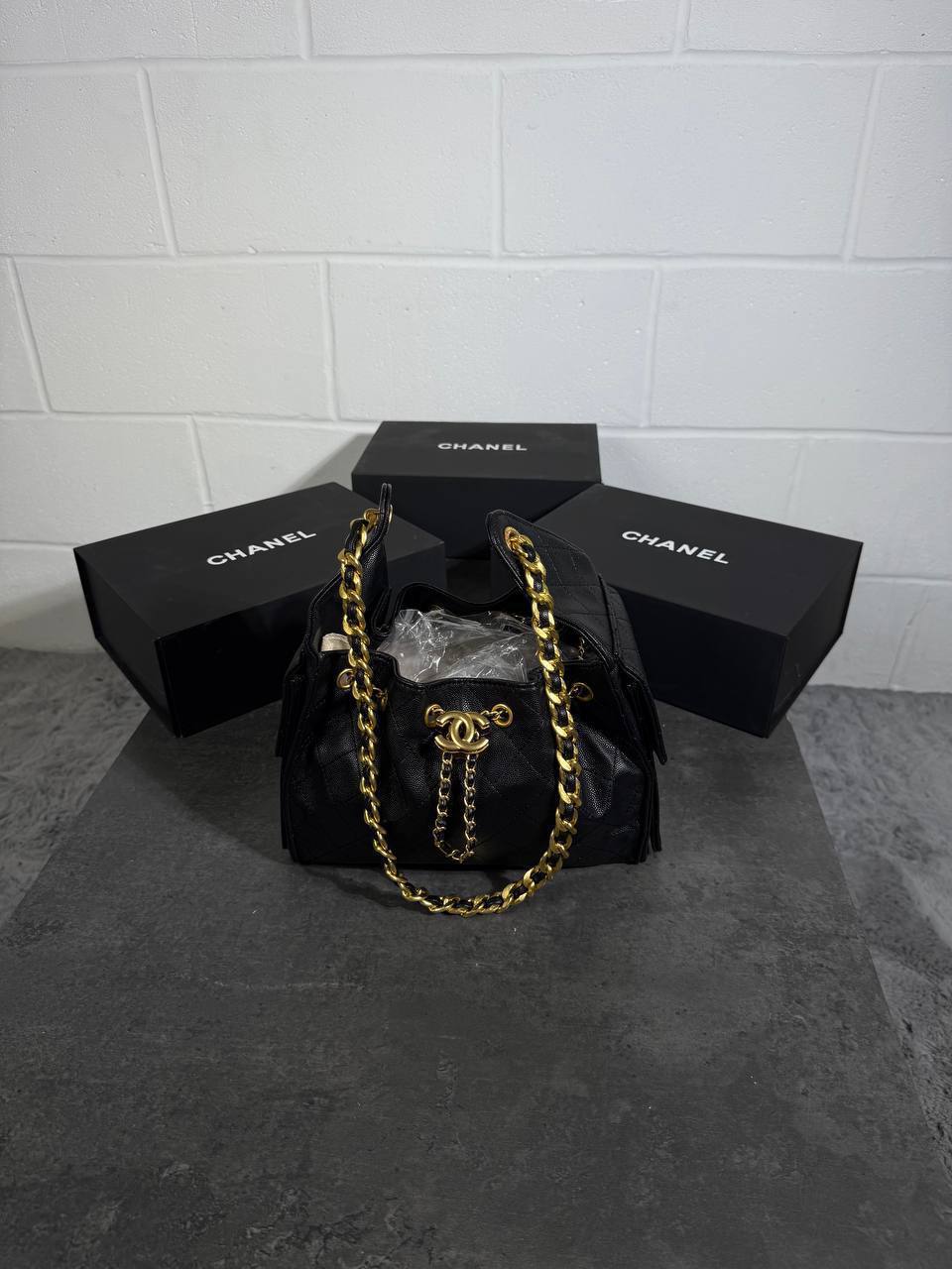 Chanel 25 Small Handbag Caviar Leather Aged Gold Hardware Womens Bag in Multiple Colors UK Reps AAA Quality