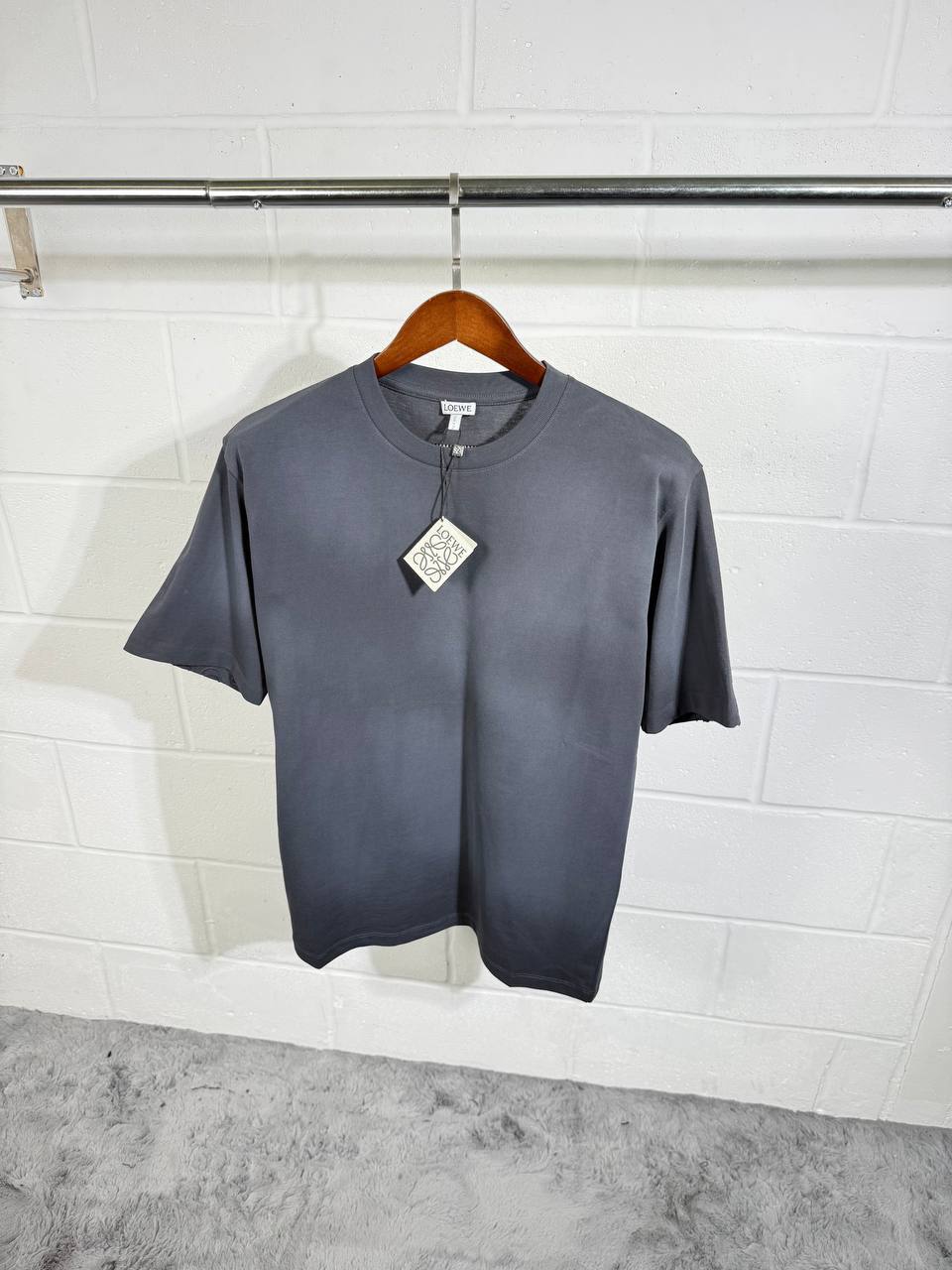 Loewe Anagram Motif Oversized T-Shirts Mens in Multiple Colors UK Reps AAA Quality