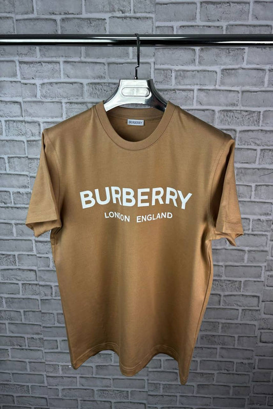 Burberry Shotover Logo Print T Shirt Mens in Multiple Colors UK Reps AAA Quality