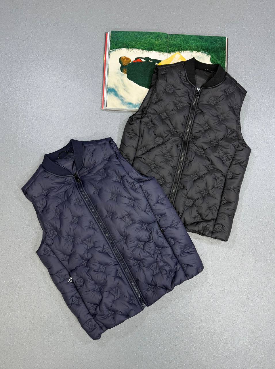 Louis Vuitton Padded Down Vest Gillets Mens in 2 Colors UK Reps AAA Quality