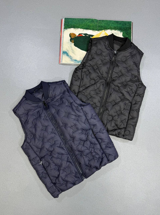 Louis Vuitton Padded Down Vest Gillets Mens in 2 Colors UK Reps AAA Quality