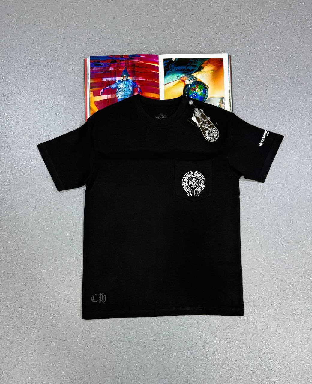 Chrome Hearts Classic Horseshoe T-Shirts in 2 Colors Mens UK Reps AAA Quality
