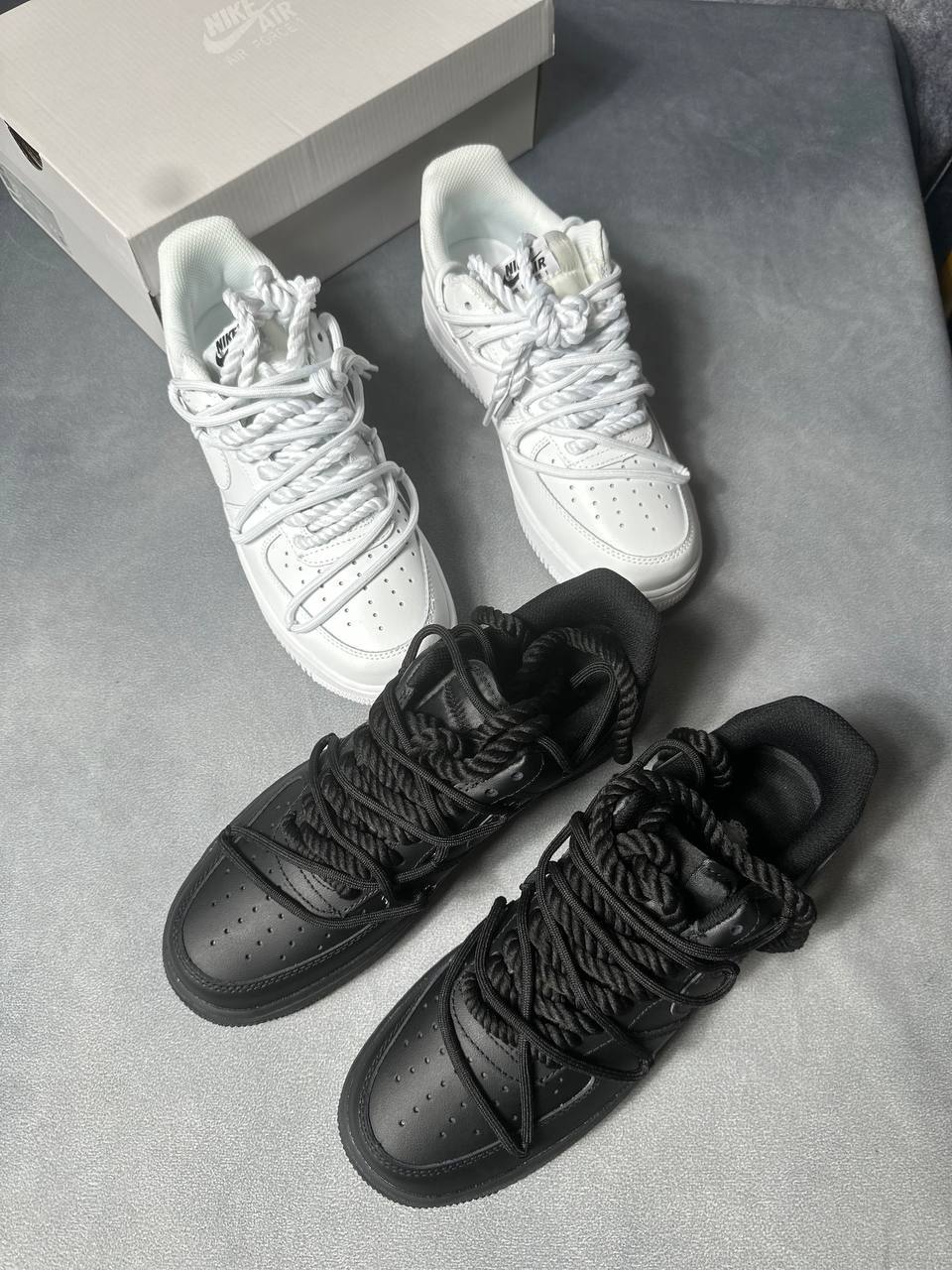 Nike Air Force 1 Low Mens Shoes Premium Fakes in 2 Colors UK Reps AAA Quality