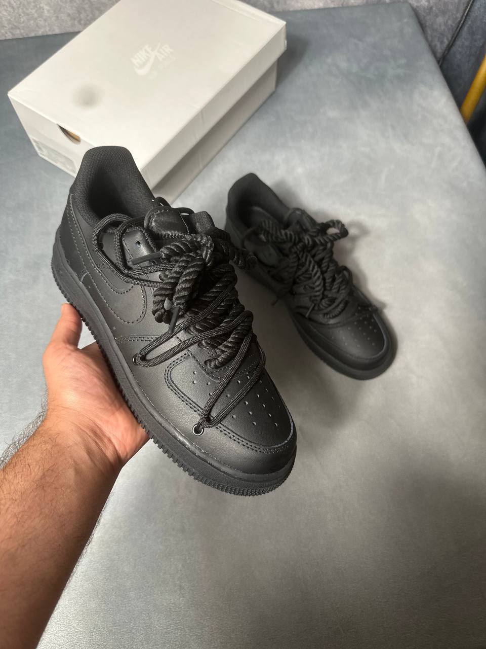 Nike Air Force 1 Low Mens Shoes Premium Fakes in 2 Colors UK Reps AAA Quality