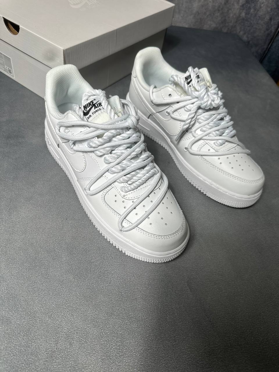 Nike Air Force 1 Low Mens Shoes Premium Fakes in 2 Colors UK Reps AAA Quality