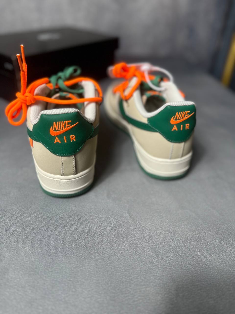 Nike Air Force 1 X Gucci Sneakers Beige, Green Mens Best Sale UK Reps AAA Quality