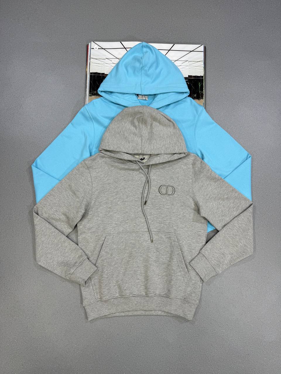 Christian Dior Pre-Owned Logo-Embroidered Hoodie Mens in Multiple Colors UK Reps AAA Quality