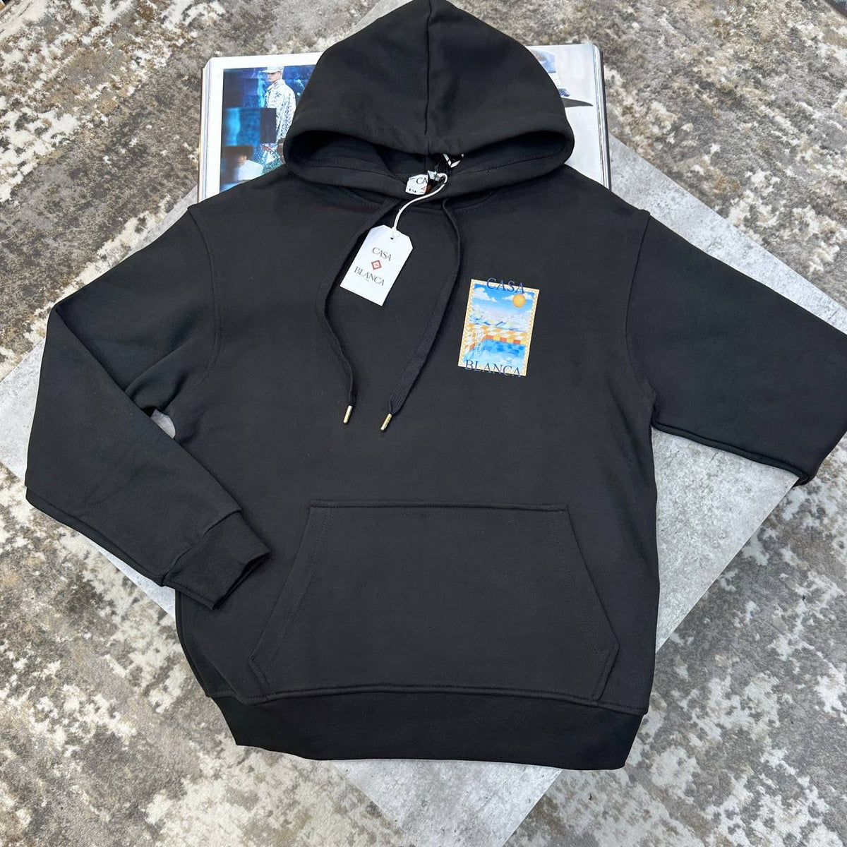 Casablanca Swimming Pool Hoodie Mens UK Rep Superclone Quality