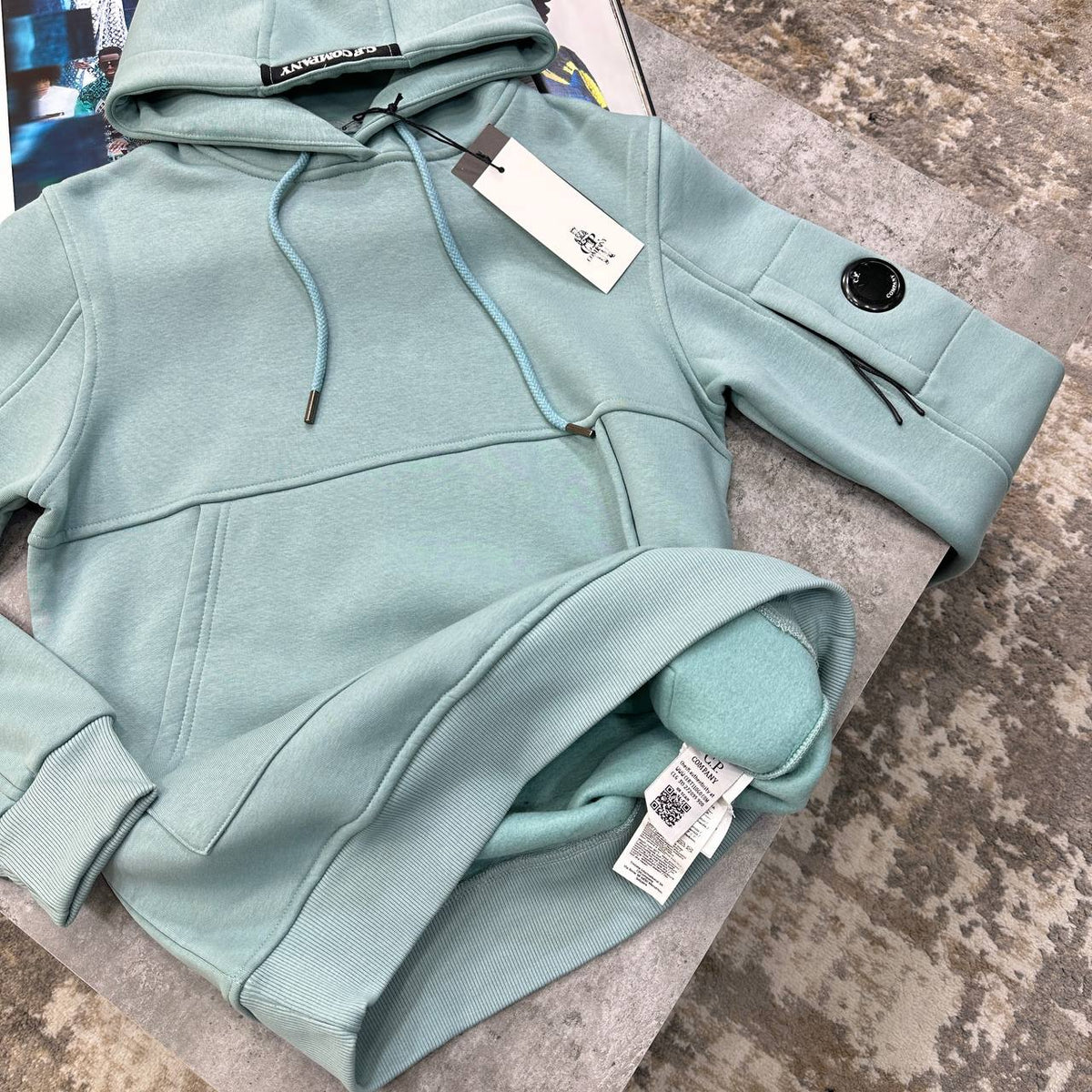 C.P. Company Diagonal Raised Hoodie Mens UK Reps Superclone Quality