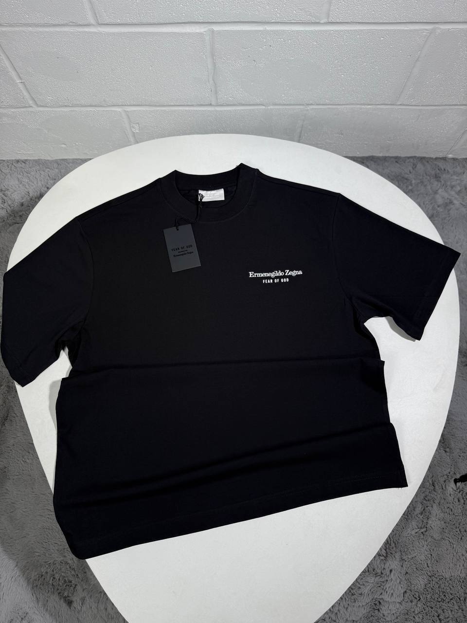 Zegna x Fear of God Men's Short Sleeve T-Shirts in 2 Colors UK Reps AAA Quality