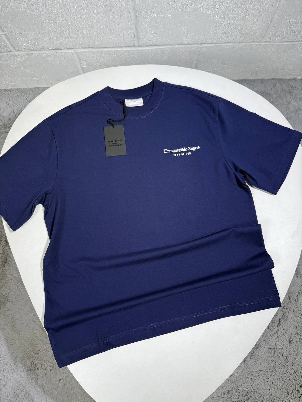 Zegna x Fear of God Men's Short Sleeve T-Shirts in 2 Colors UK Reps AAA Quality