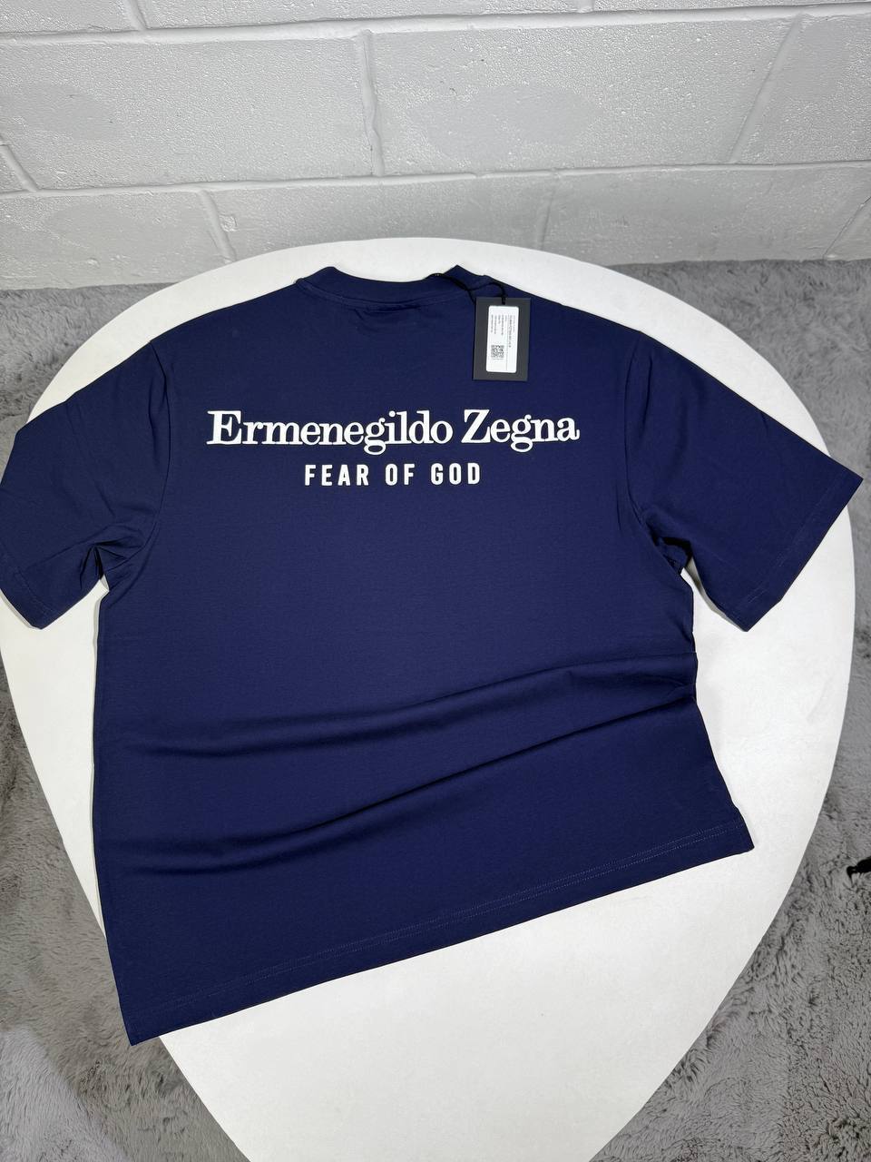 Zegna x Fear of God Men's Short Sleeve T-Shirts in 2 Colors UK Reps AAA Quality