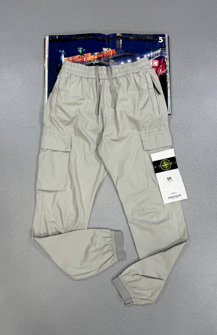 Stone Island Compass-Badge Reflective Mens Cargo Pants in Multiple Colors UK Reps AAA Quality